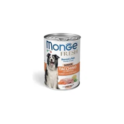 Monge Fresh - konzerva za pse Senior ćuretina i povrće 400g
