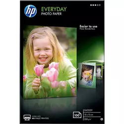 HP papir Everyday Glossy Photo, 200g, 10x15cm, 100 listov