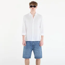 Calvin Klein Srajca LV04LE125G Bela Regular Fit