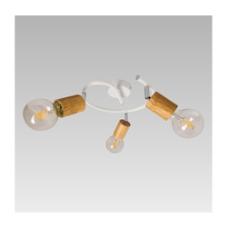 Prezent 61215 - Plafonski luster VEDMA 3xE27/40W/230V