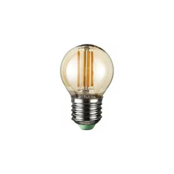 LED sijalica CLASIC AMBER G45 E27/4W/230V 2200K - Brilagi