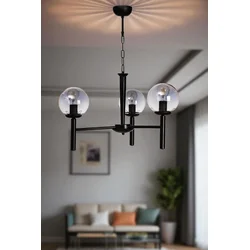 Opviq Luster 2585979, Crni