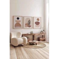 Wallity slika 3Dartsoho50, 3 dijela, 33 x 48 cm
