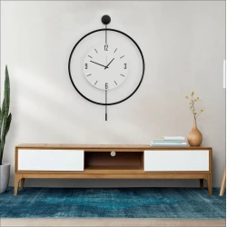 Wallity Zidni sat Mclock-00112, 58x80x7 cm, Crni