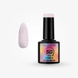 Elixir Gel lak za nokte Glitter 1465, Spotted Porcelain, 8ml