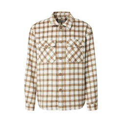 DAN FOX APPAREL Prehodna jakna Benjamin karamel/off-bela