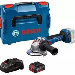 Bosch Akumulatorska ugaona brusilica GWS 18V-11 S, 1x5,0Ah + punjač + L-BOXX 136 06019N4003
