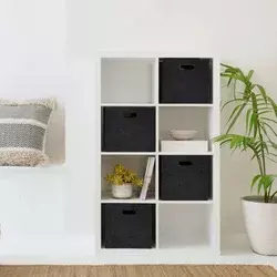 Aberto Design Set kutija za odlaganje stvari HMY-6355, 4 komada, Crni