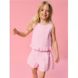 Sinsay - Komplet: Bluza i Šorts - roze