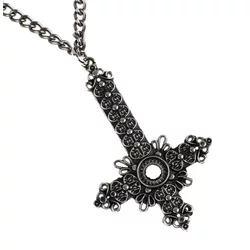 Ogrlica z obeskom Cross - PSY637