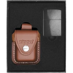 shumee Darilni set vžigalnikov Zippo Black Crackle št. 2