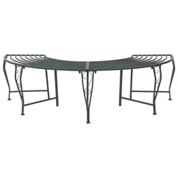 Klupa pod drvetom 4-Broj sjedala 160 x 80 x 44 cm Čelik