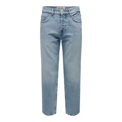 Only & Sons Kavbojke EDGE, modra