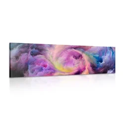 Slika barvita spirala - 90x30