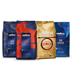 4kg paket Lavazza Top Class, Super Crema, Qualita Oro, Gran Espresso zrna kave