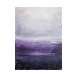 Canvas Slika na platnu Ljubičasti pejzaž, 75x100cm