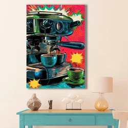 Wallity Dekorativna slika na platnu, 45x70cm, Šarena