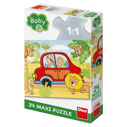 Dino - Puzzle safari - 15 - 39 kosov