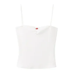 MANGO Top ROSE zelena / rdeča / bela