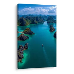 Slika eksotični otoki v oceanu - 20x30