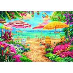 BlueBird - Puzzle Chuck Pinson: A Perfect Day at the Beach - 1 000 kosov