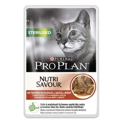 PRO PLAN za sterilisane mačke - govedina 85g