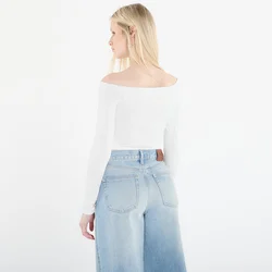 Majice adidas Ess Rib Ls White L