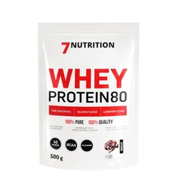 7 nutrition Protein surutke 80% čokolada, 500g