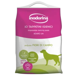 Inodorina Training pads Flower parfume, pelene za pse 60x60 10 kom