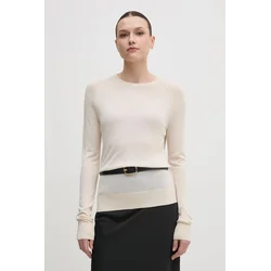 Pulover s primesjo svile Calvin Klein