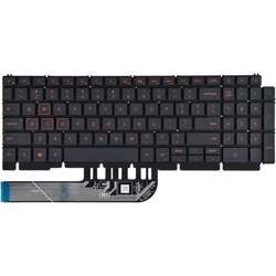 Tastatura za laptop Dell G15 5510 5511 5515 & G15 5530 5520 5521 5525 Series backlight red ( 111857 )