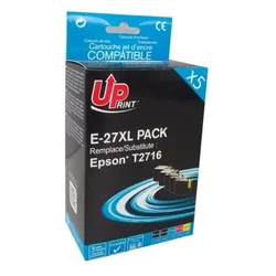 uPrint Komplet črnil za Epson 27 XL (2x Black + CMY)