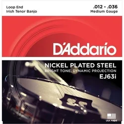 DAddario Irish Tenor Banjo Strings Nickel 12-36