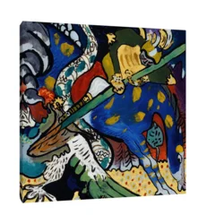 Canvas Slika na platnu Saint George I, Wassily Kandinsky, Bez rama, 120 x 120 cm