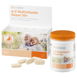 Livsane A-Z Multivitamin Depo 50+ A60 Novo