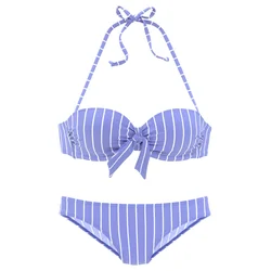 VIVANCE Bikini svetlo modra/bela