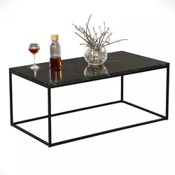 Hanah Home Klub sto Cosco 95x43x55cm Crno-Beli