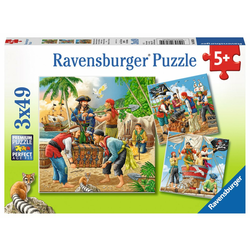 Ravensburger Slagalica Avanture na moru, 3x49 delova