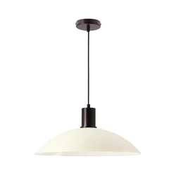 Luster na sajli TEDIN 1xGU10/15W/230V bela/crna
