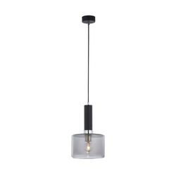 Jupiter 1858 - VA1 - Luster na sajli VANES 1xE27/60W/230V srebrna/crna