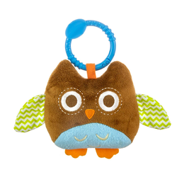 MILLY MALLY Plišasti obesek Sova – Happy owl – 2552 BROWN