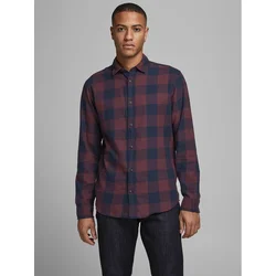 Jack & Jones Srajca 12181602 Mornarsko modra Slim Fit
