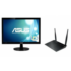 ASUS bundle VS197DE + ASUS router wireless RT-N12E