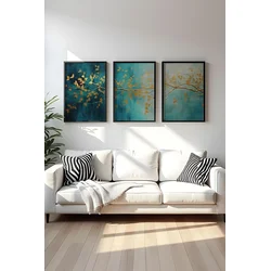 Wallity Uramljena slika Huhu485S, 30x40 cm , 3 dela