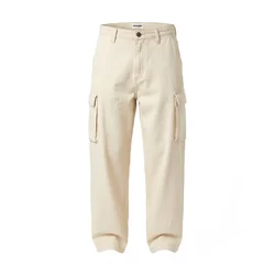 WRANGLER Kargo hlače CJ LOOSE CARGO kremna