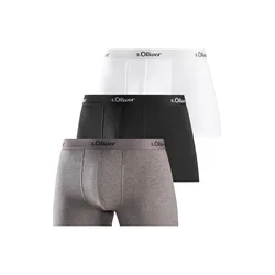 3PACK moške boksarice S.Oliver temno modre (JH-34H-18617715) XL