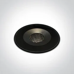 PODNA UGRADBENA SVJETILJKA LED 6W/3000K/460m IP67 CRNA