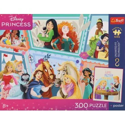Trefl - Puzzle Princesa: Čudoviti ples - 300 kosov
