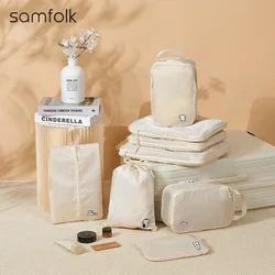 Samfolk Organizator za putovanja, 5 komada, Beli