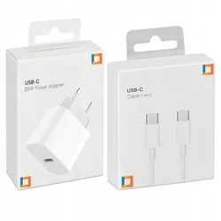 CO2 HITR POLNILEC CUBE USB-C 20W USB TIPA C + KABEL ZA IPHONE 15 16 PRO 1M